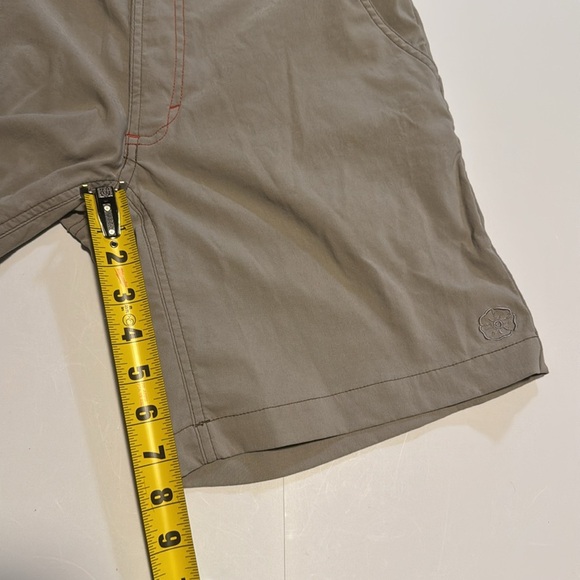Outdoor Research Khaki Men's Flat Front Shorts - Picture 8 of 8